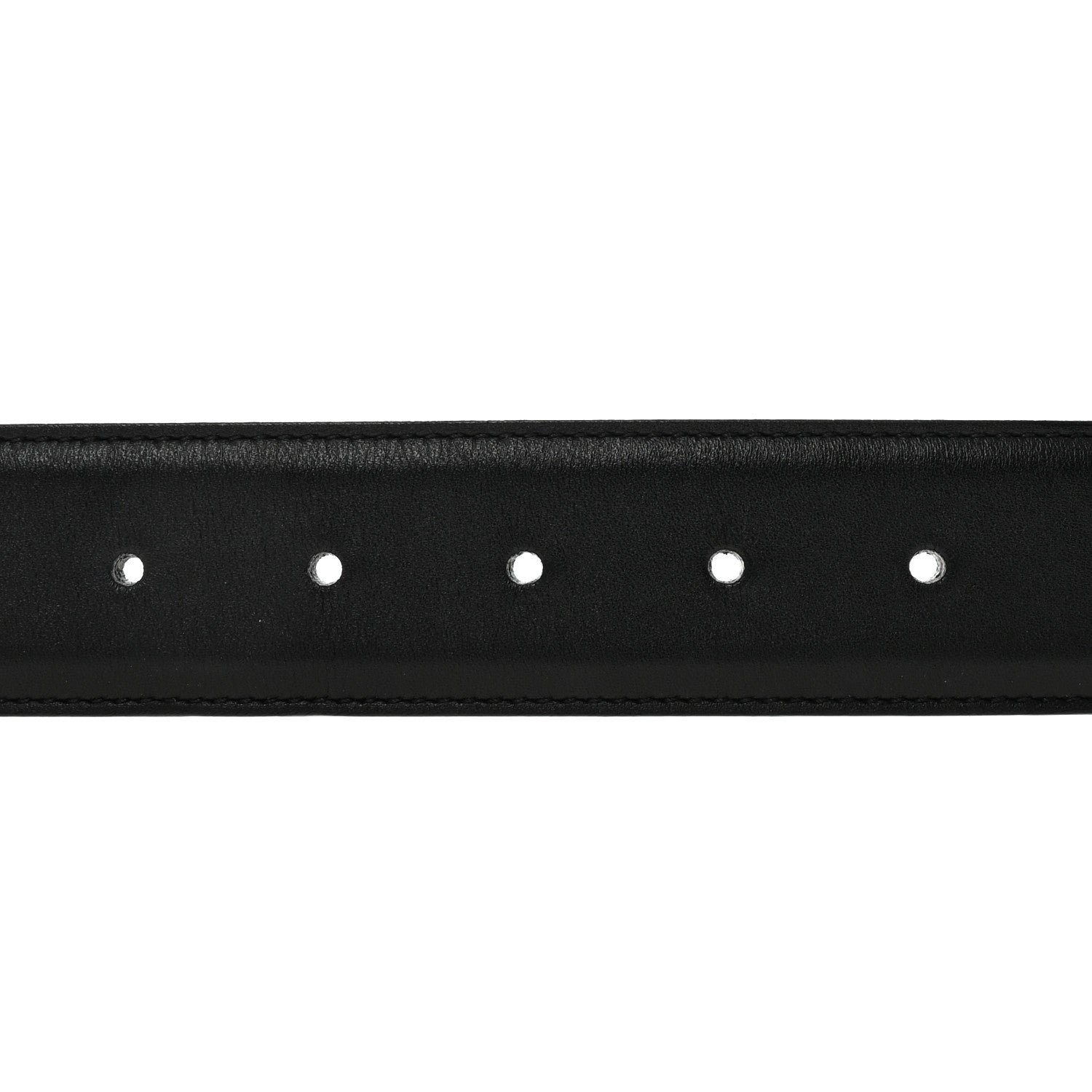 Gucci Calfskin Interlocking G Belt 90 36 Black 75/30 Black 3 of 6