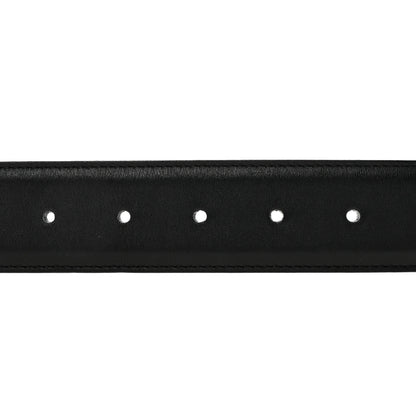 Gucci Calfskin Interlocking G Belt 90 36 Black 75/30 Black 3 of 6