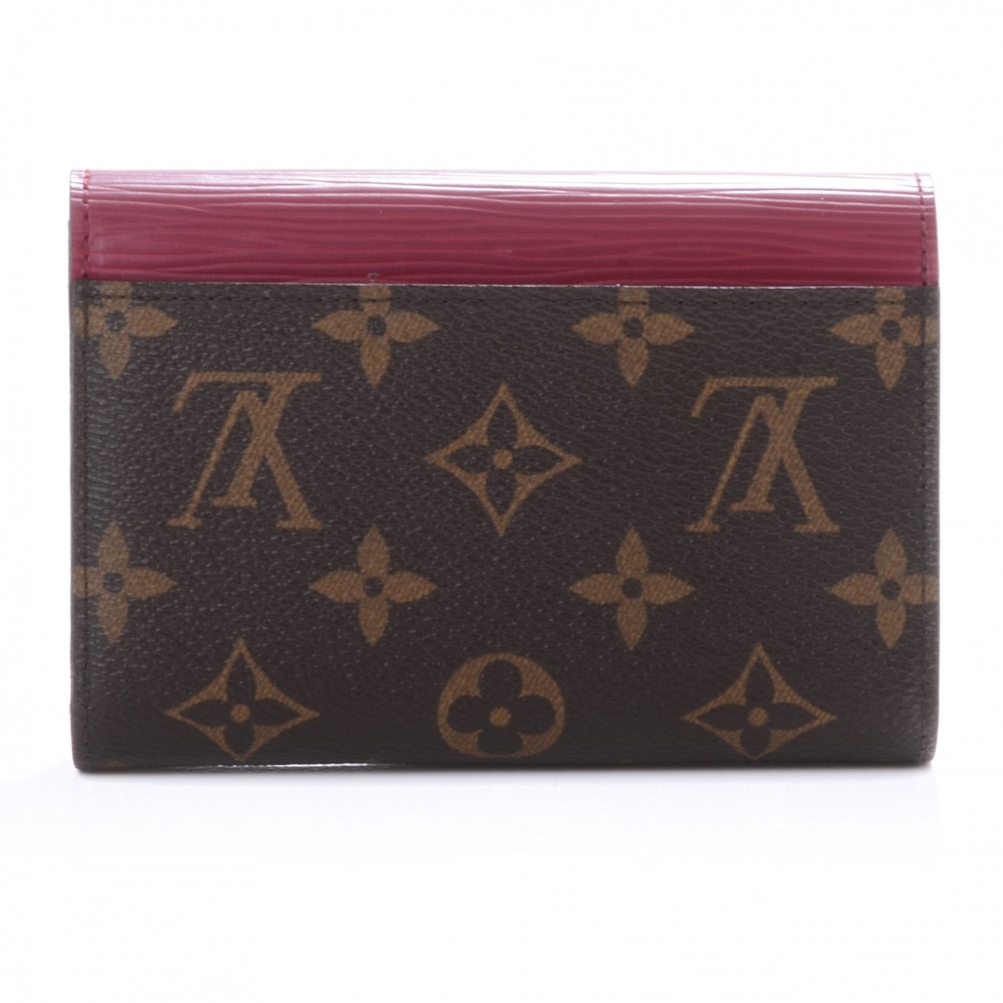 Marie Lou Compact Wallet Fuchsia