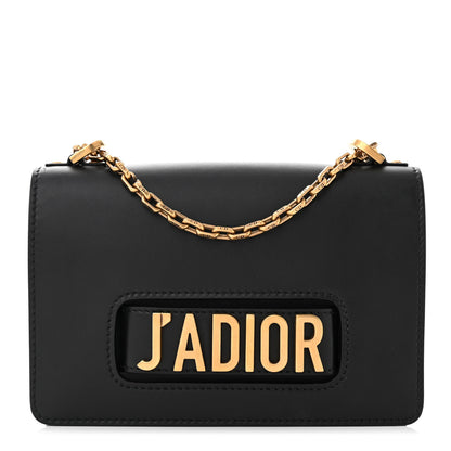 Christian Dior Calfskin J'Adior Chain Flap Bag Black 1 of 9