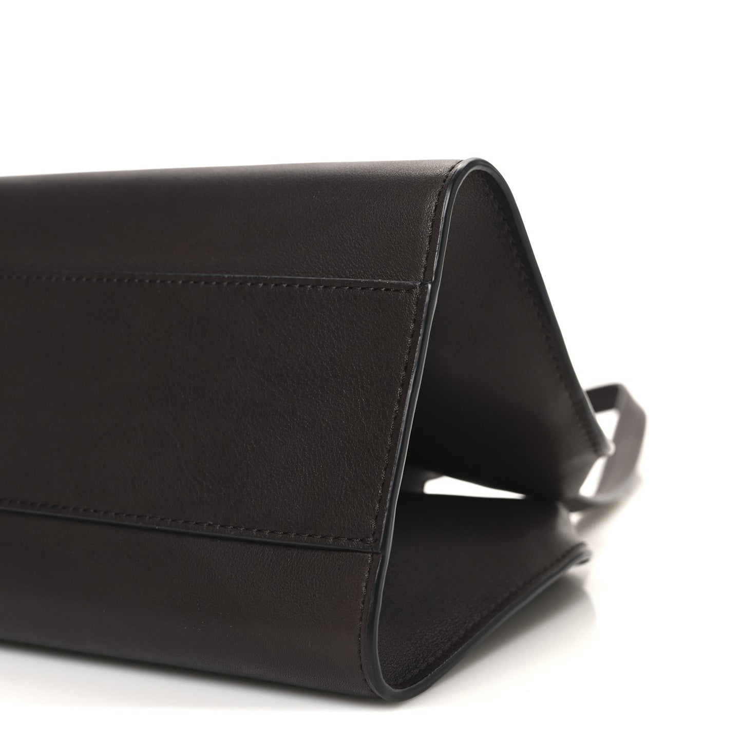 Smooth Calfskin Peggy Bag Chestnut