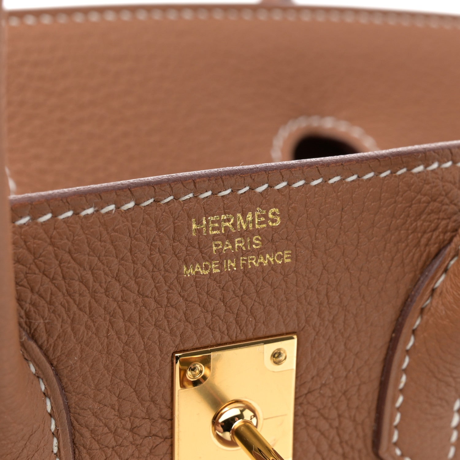 Hermes Togo Birkin 25 Gold 6 of 11