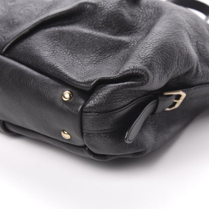 MCM Calfskin Ottomar Monogram Tote Black 8 of 9