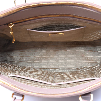 Prada Saffiano Medium Galleria Double Zip Tote Cammeo 5 of 8