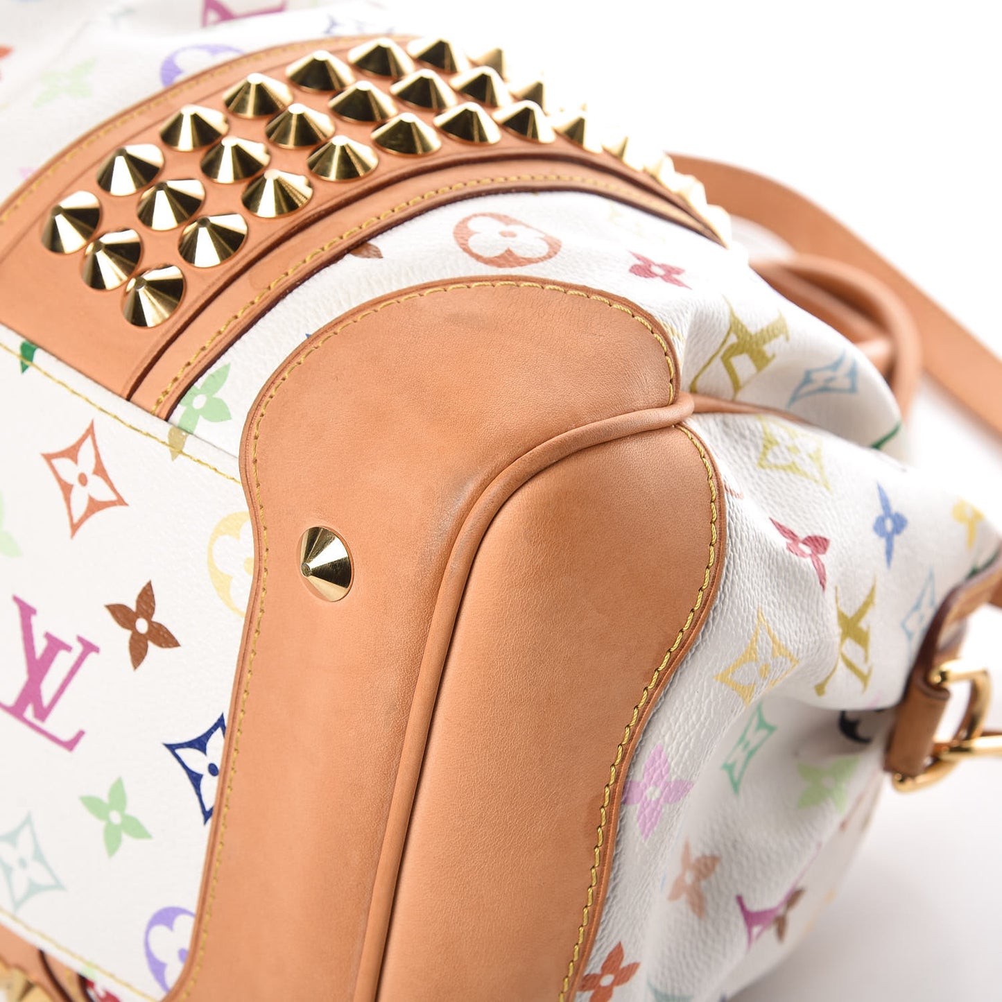 Monogram Multicolor Courtney MM White