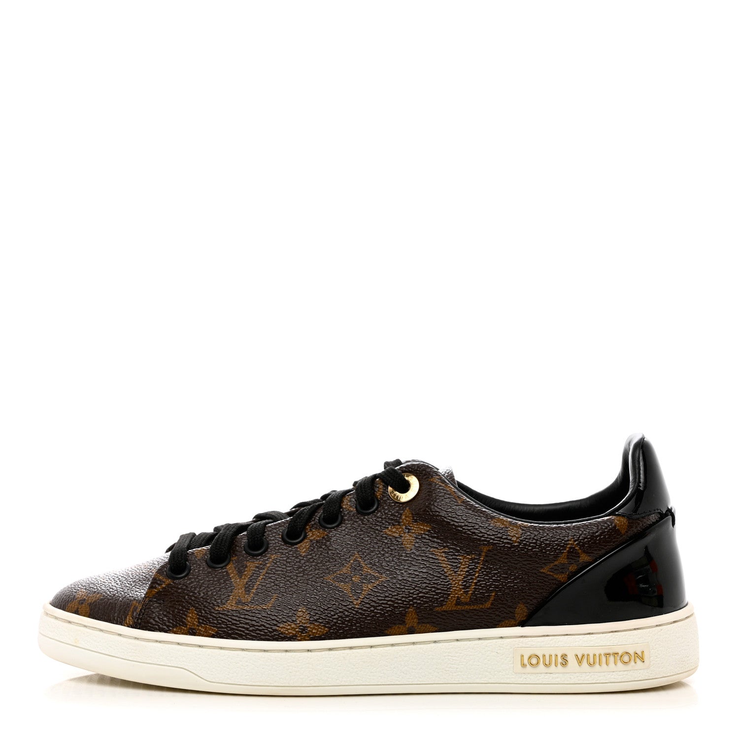 Louis Vuitton Patent Monogram Frontrow Sneakers 36.5 1 of 11