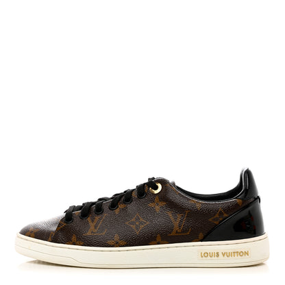 Louis Vuitton Patent Monogram Frontrow Sneakers 36.5 1 of 11