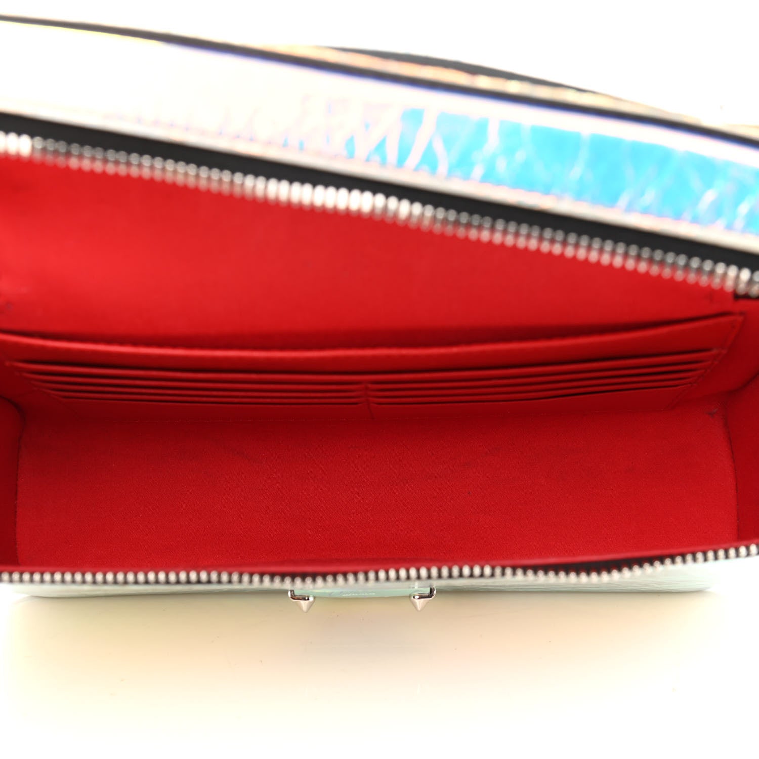 Christian Louboutin PVC Iridescent Calfskin Kypipouch Top Handle Messenger Bag Multicolor 5 of 12