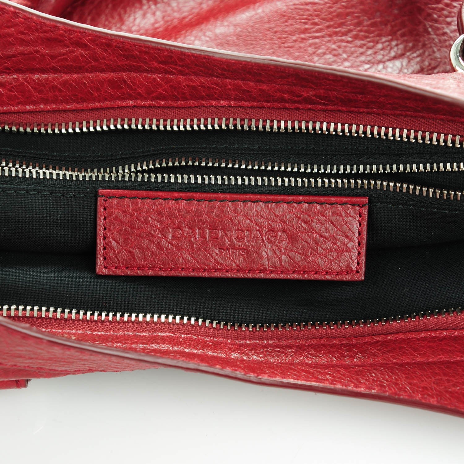 Balenciaga Agneau Giant 12 Silver Hardware City Rouge Cerise 7 of 8