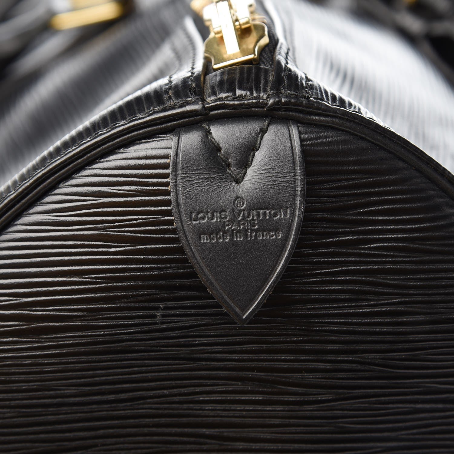 Louis Vuitton Epi Keepall 55 Black 6 of 10