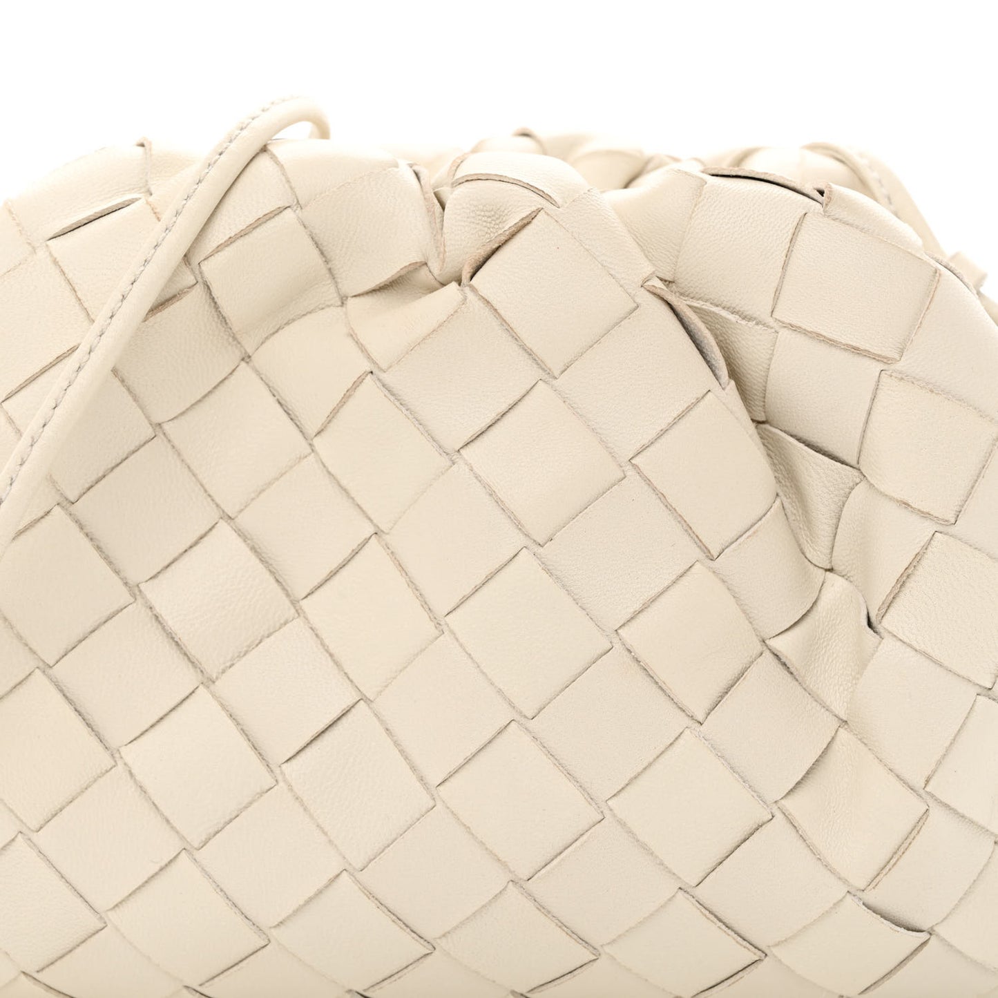 Nappa Intrecciato The Mini Pouch Plaster