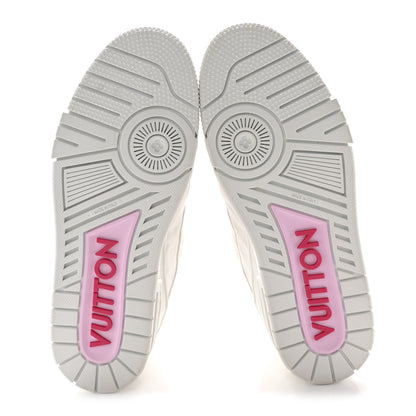 Louis Vuitton LV X TM Embossed Monogram Cherry Blossom LV Trainer Sneakers 41 White 6 of 10