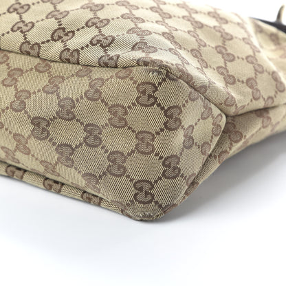 Gucci Monogram Medium Horsebit Chain Hobo Dark Brown 7 of 11