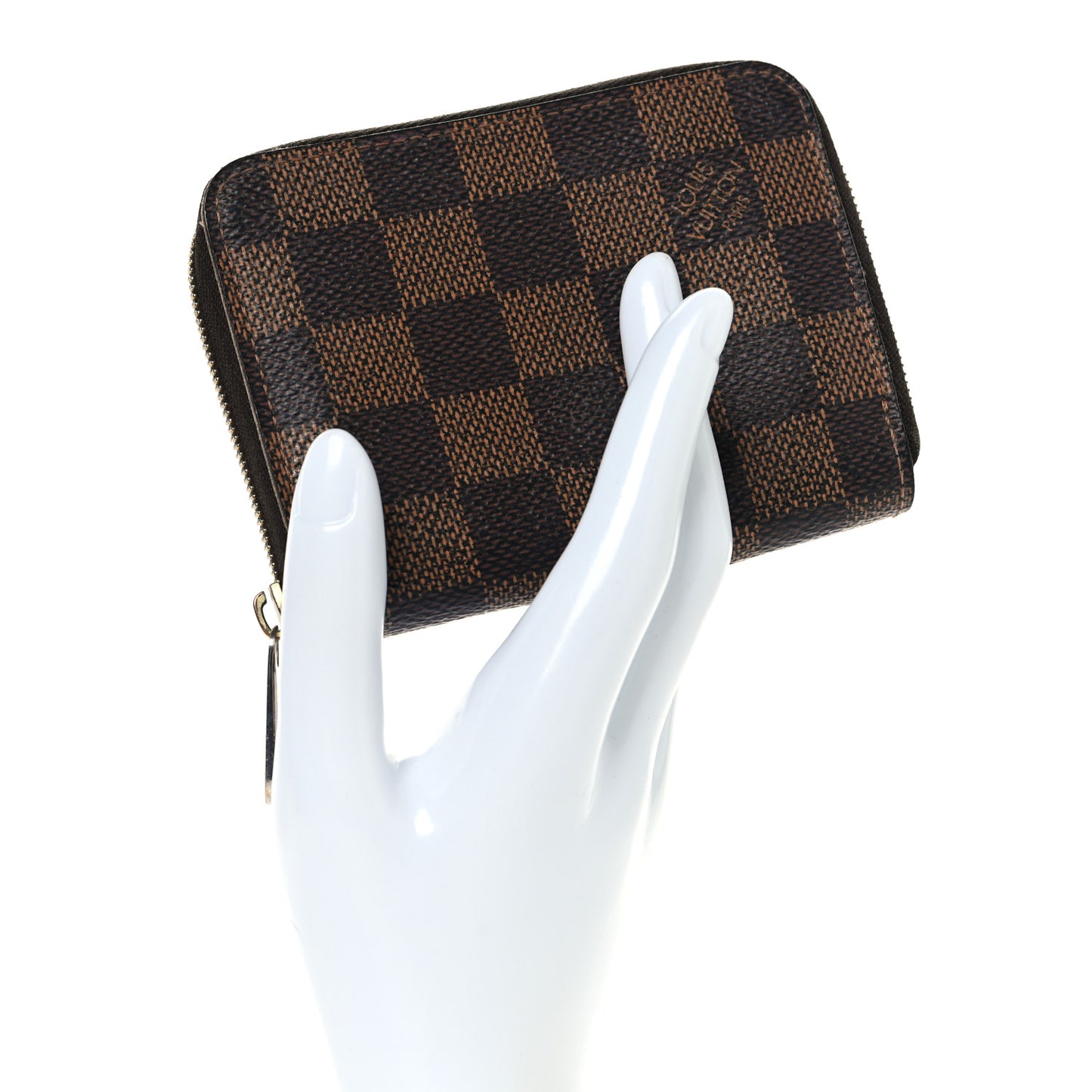 Damier Ebene Zippy Coin Purse