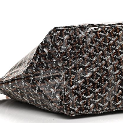 Goyard Goyardine Saint Louis GM Black Gold 9 of 10