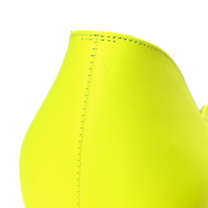 Christian Louboutin Calfskin Hot Chick 100 Pumps 35.5 Fluo Yellow 8 of 11