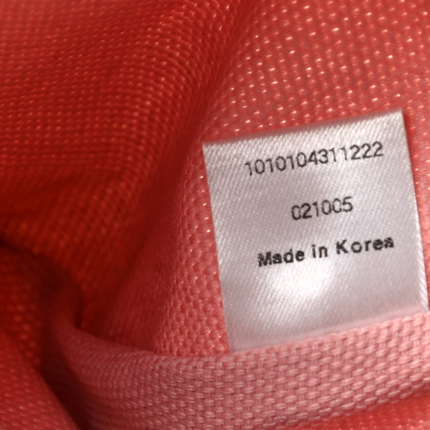 MCM Visetos Stirped Shopper Tote White 6 of 8