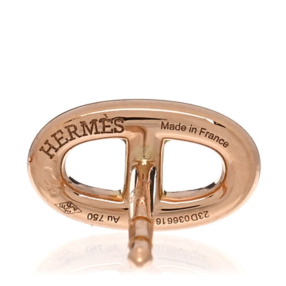 Hermes 18K Rose Gold TPM Farandole Stud Earrings 4 of 5