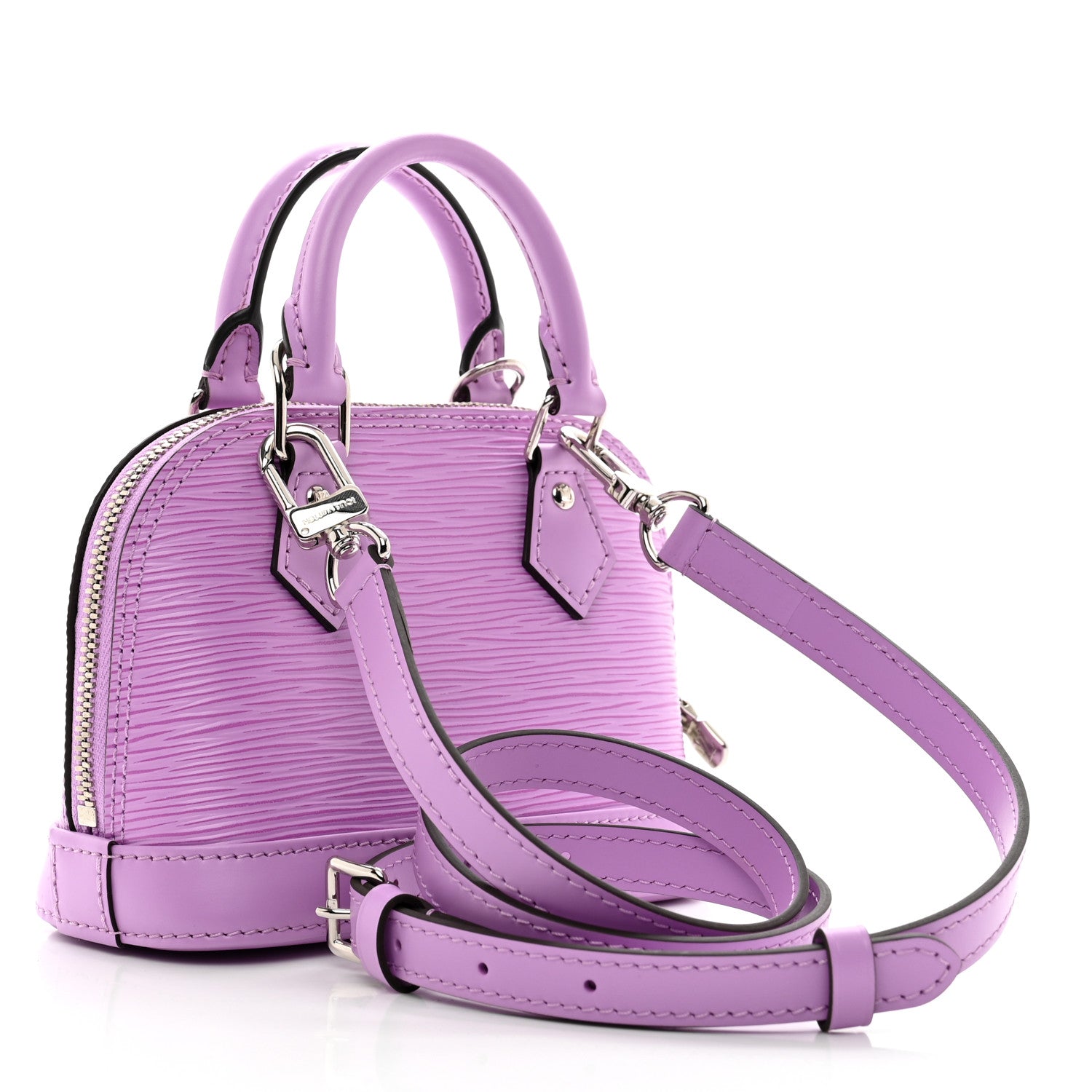 Louis Vuitton Epi Nano Alma Lilas Privence 3 of 9