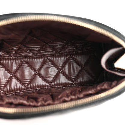 Chanel Caviar Quilted Cosmetic Case Black 5 of 8