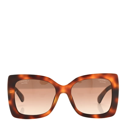 Chanel Square Polarized CC Sunglasses 5494-A Tortoise Brown 2 of 8