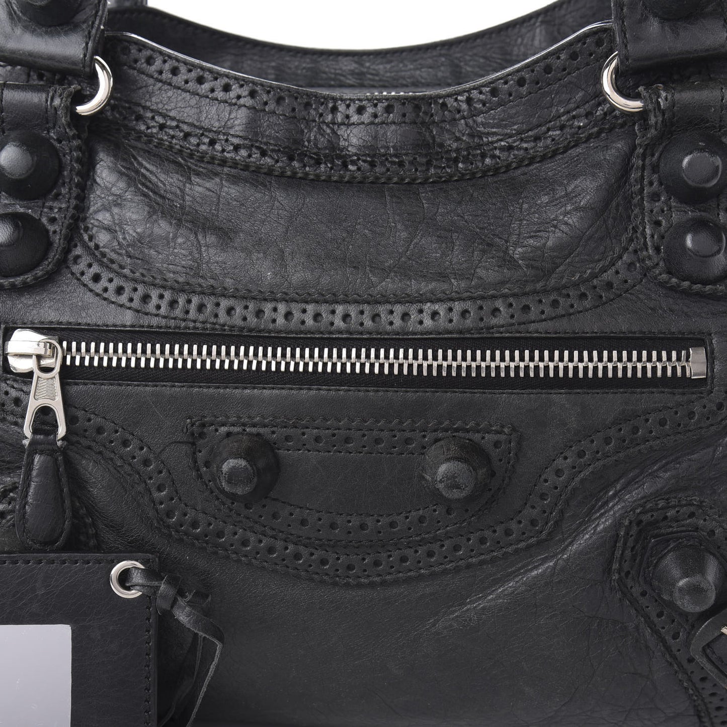 Agneau Giant Brogues Hardware City Black