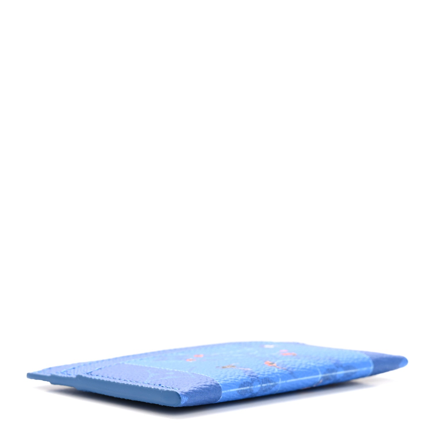 Louis Vuitton Monogram Double Card Holder Basketball Blue 4 of 7