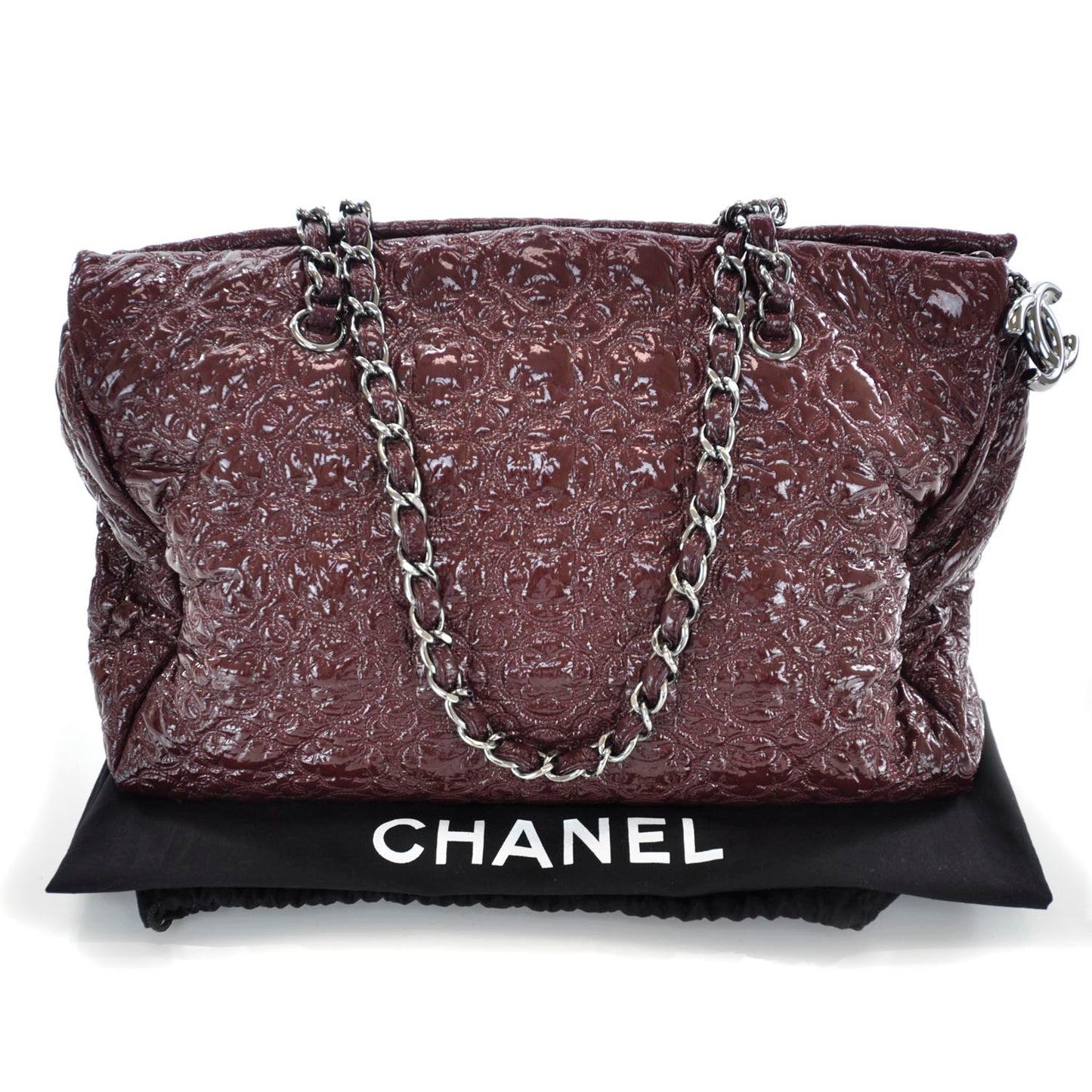 Vinyl Rock in Moscou Moscow Tote Burgundy