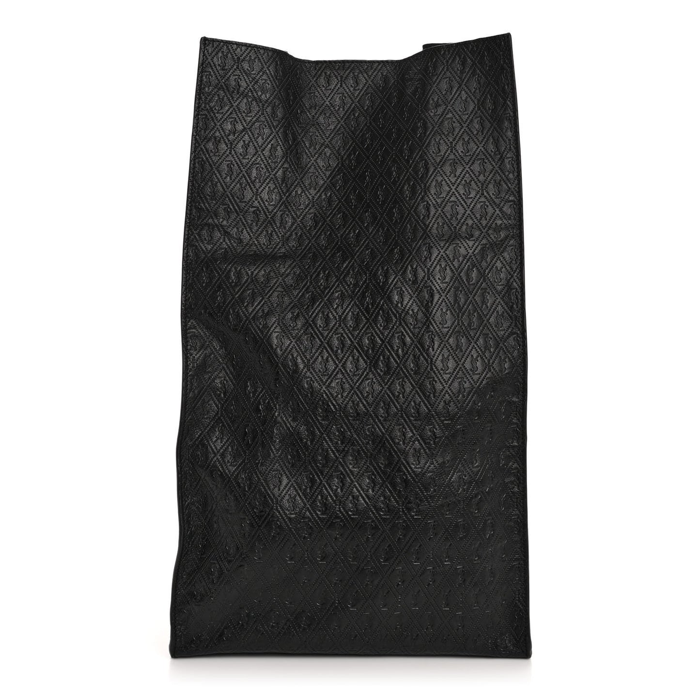 Calfskin Monogram Deli Paper Bag Vintage Black