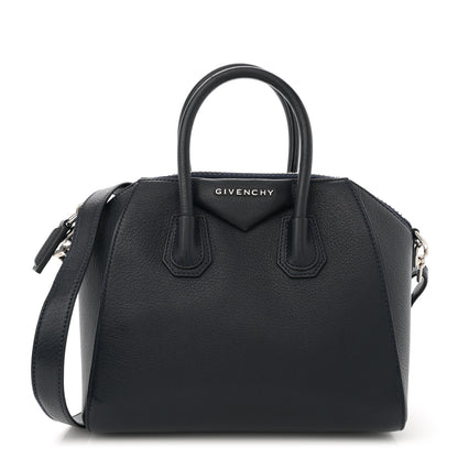 Givenchy Sugar Goatskin Mini Antigona Night Blue 1 of 13