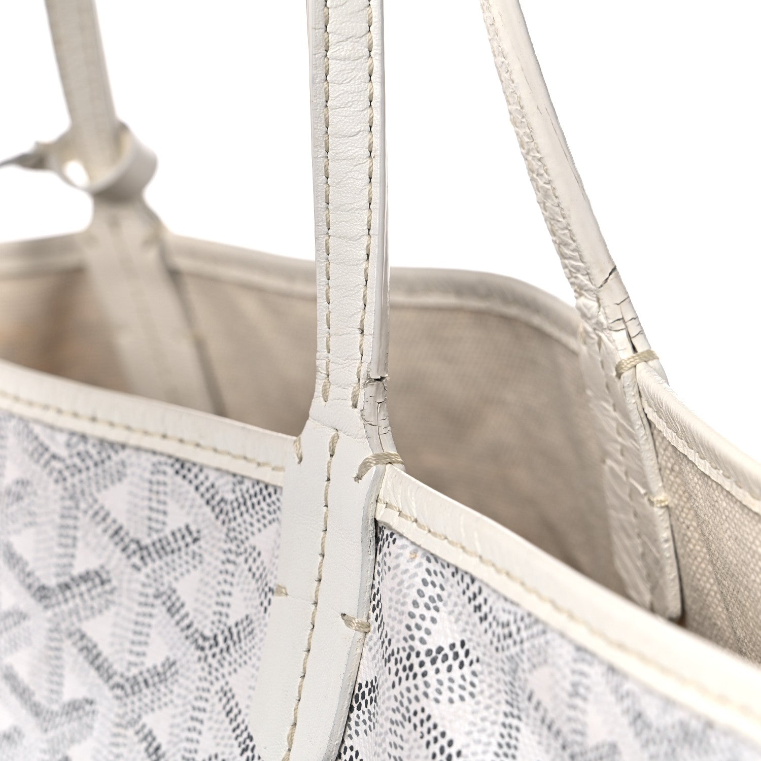 Goyard Goyardine Saint Louis PM White 18 of 18