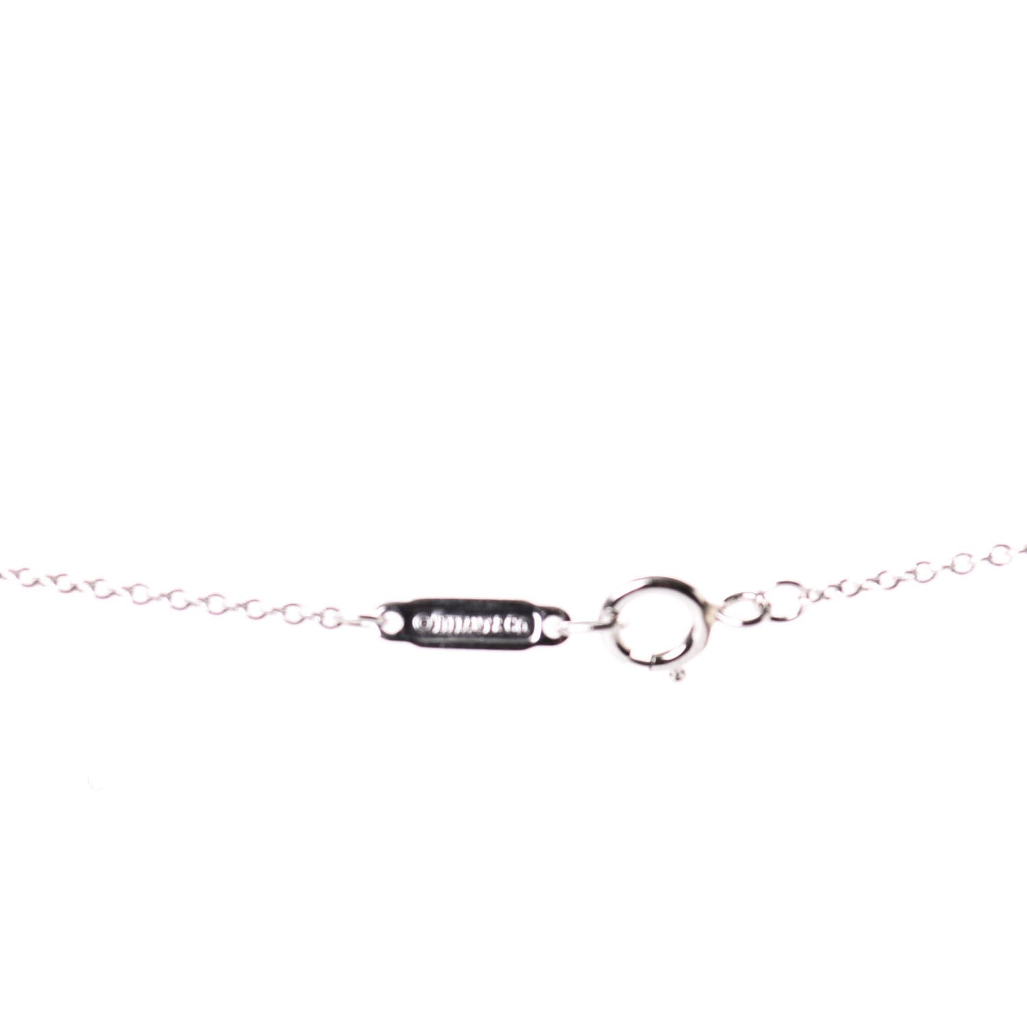 Platinum Diamond .12ct Circlet Pendant Necklace