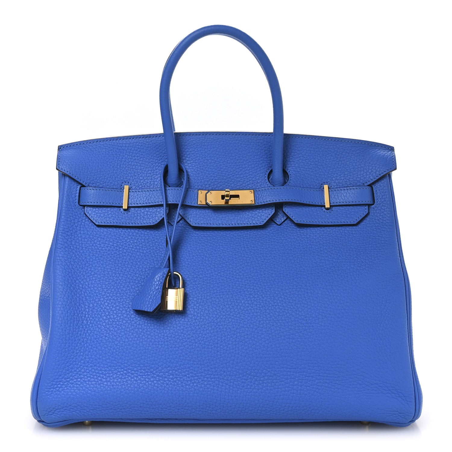 Hermes Togo BIRKIN 35 Bleu Hydra 1 of 10