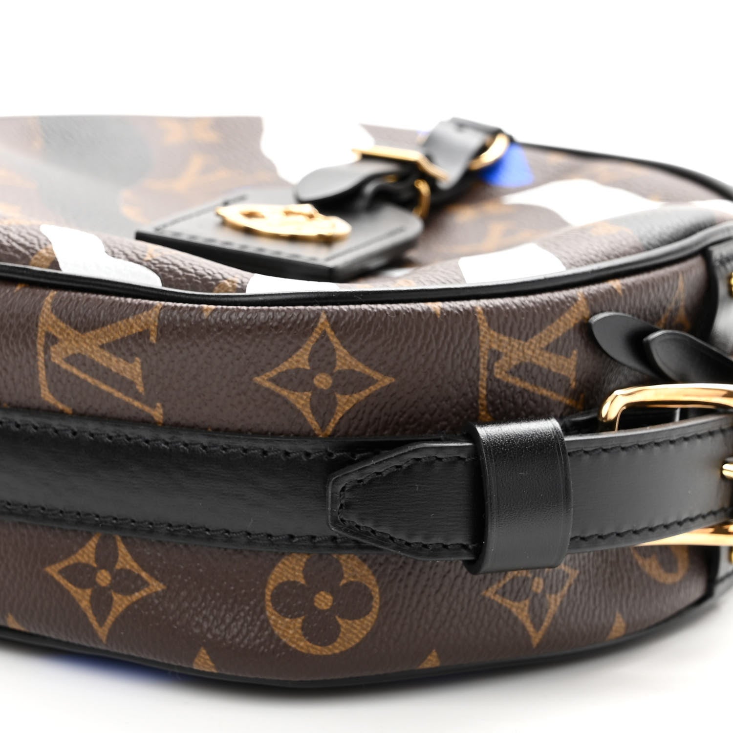 Louis Vuitton X LOL Monogram Boite Chapeau Souple Blue Silver 9 of 9