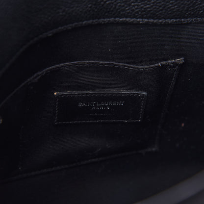Saint Laurent Grained Calfskin Baby Sac De Jour Black 8 of 10