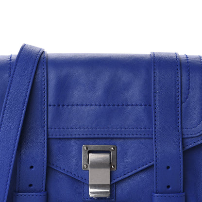 Proenza Schouler Lambskin PS1 Mini Pouch Messenger Memphis Blue 11 of 11