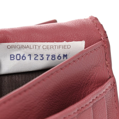 Bottega Veneta Nappa Intrecciato Continental Snap Wallet Corallo 7 of 15