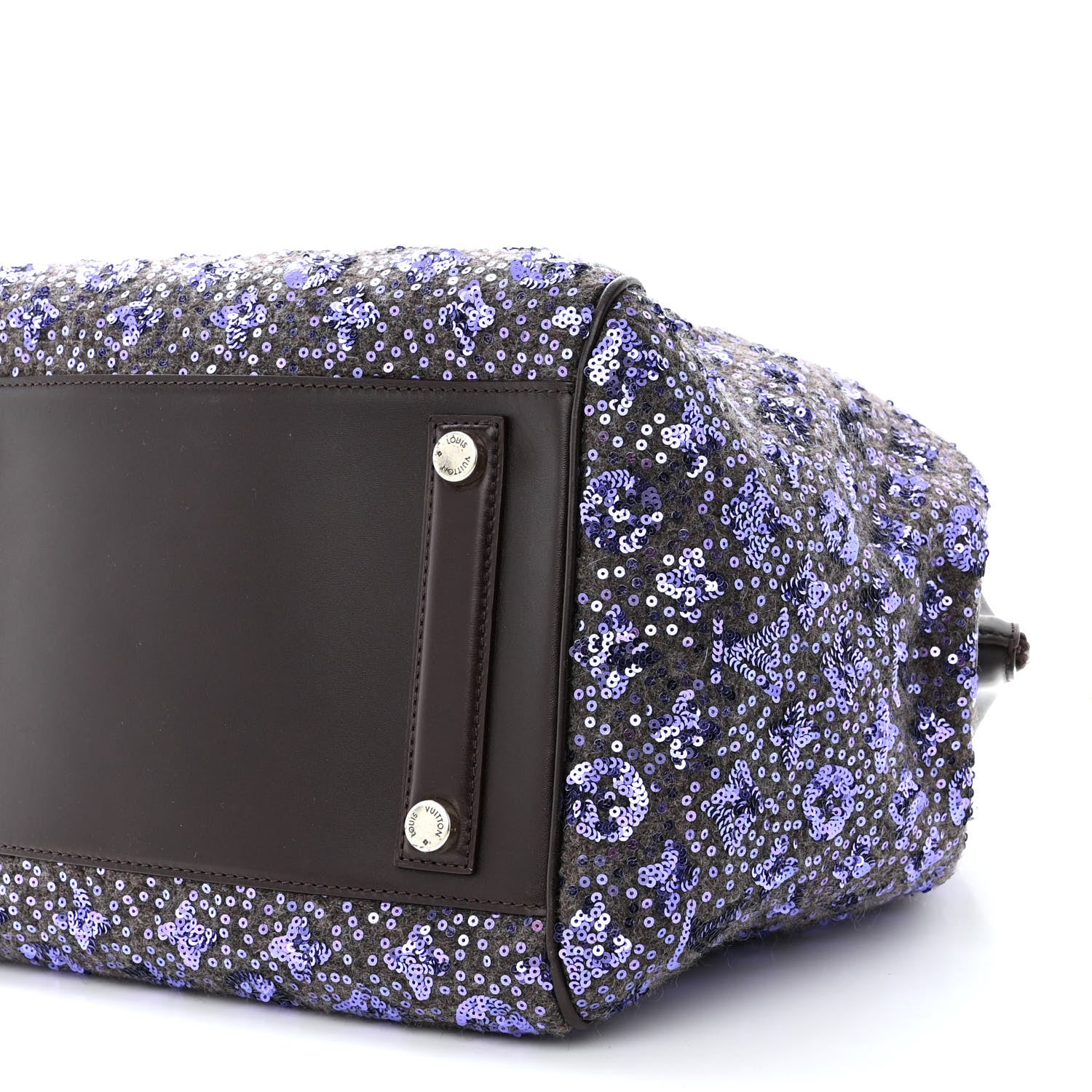 Louis Vuitton Sequin Monogram Sunshine Express North South Purple 10 of 10