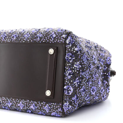 Louis Vuitton Sequin Monogram Sunshine Express North South Purple 10 of 10