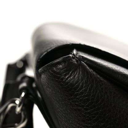 Givenchy Grained Calfskin Medium Pandora Pure Flap Bag Black 15 of 16
