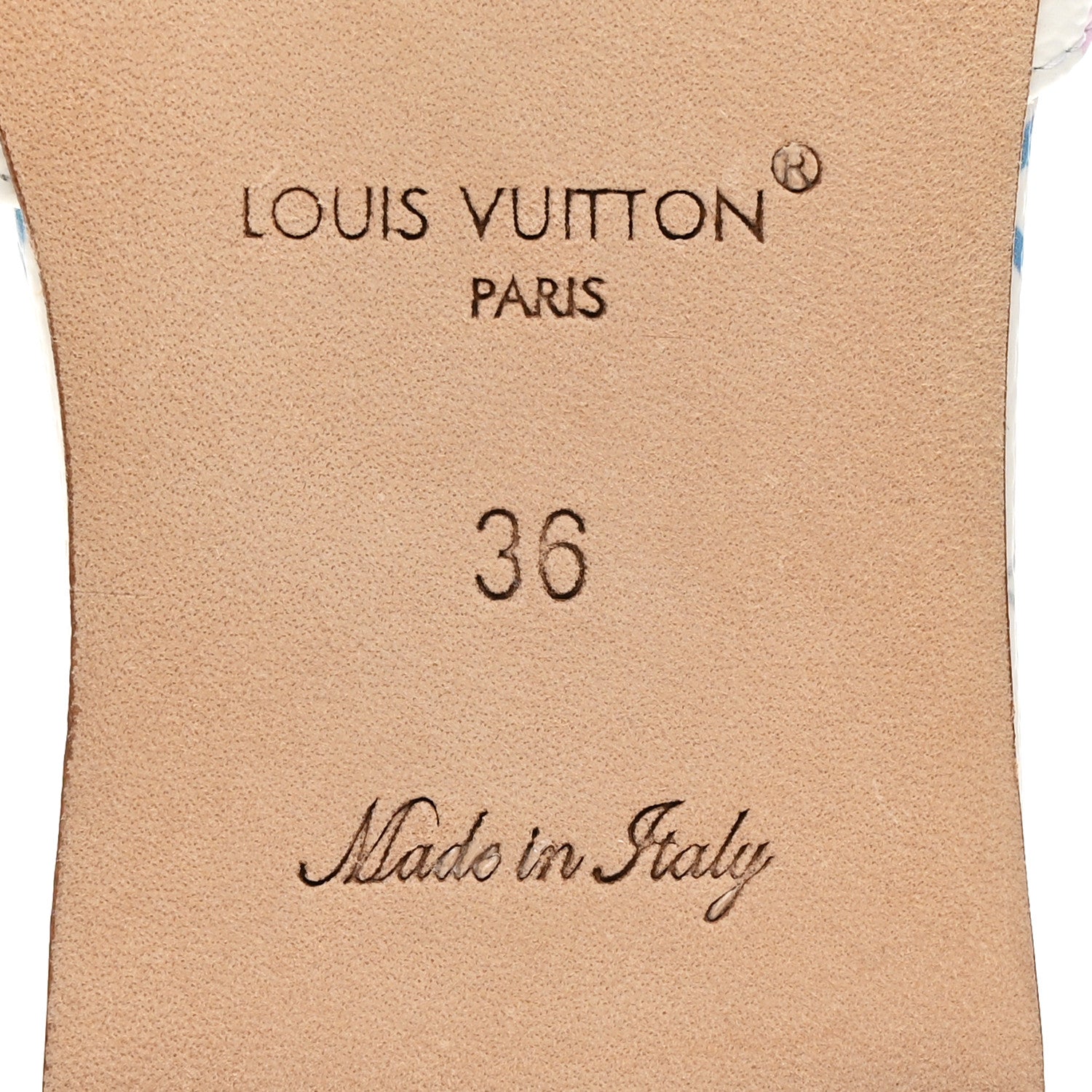 Louis Vuitton LV X TM Monogram Multicolor 6AM Flat Mule Sandals 36 White Multicolor 7 of 10