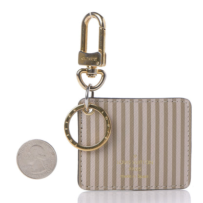 Louis Vuitton Damier Ebene Illustre Trunk Key Holder Beige 2 of 4