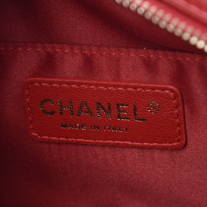 Chanel Lambskin Quilted Hobo Red 7 of 8