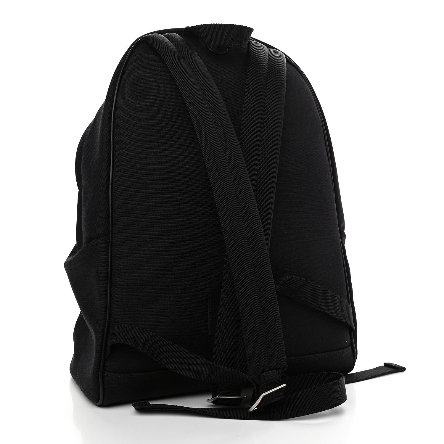 Saint Laurent Nylon Twill Dinosaur Print City Backpack Black Multicolor 3 of 9