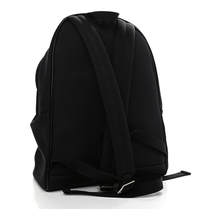 Saint Laurent Nylon Twill Dinosaur Print City Backpack Black Multicolor 3 of 9