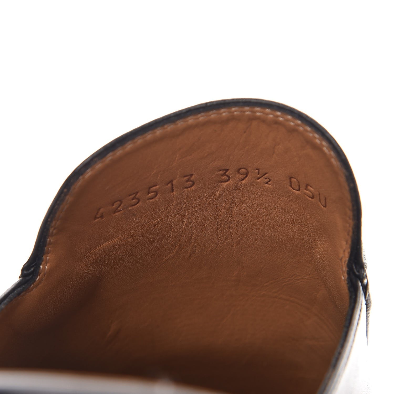 Gucci Calfskin Womens Princetown Slippers 39.5 Black 8 of 9