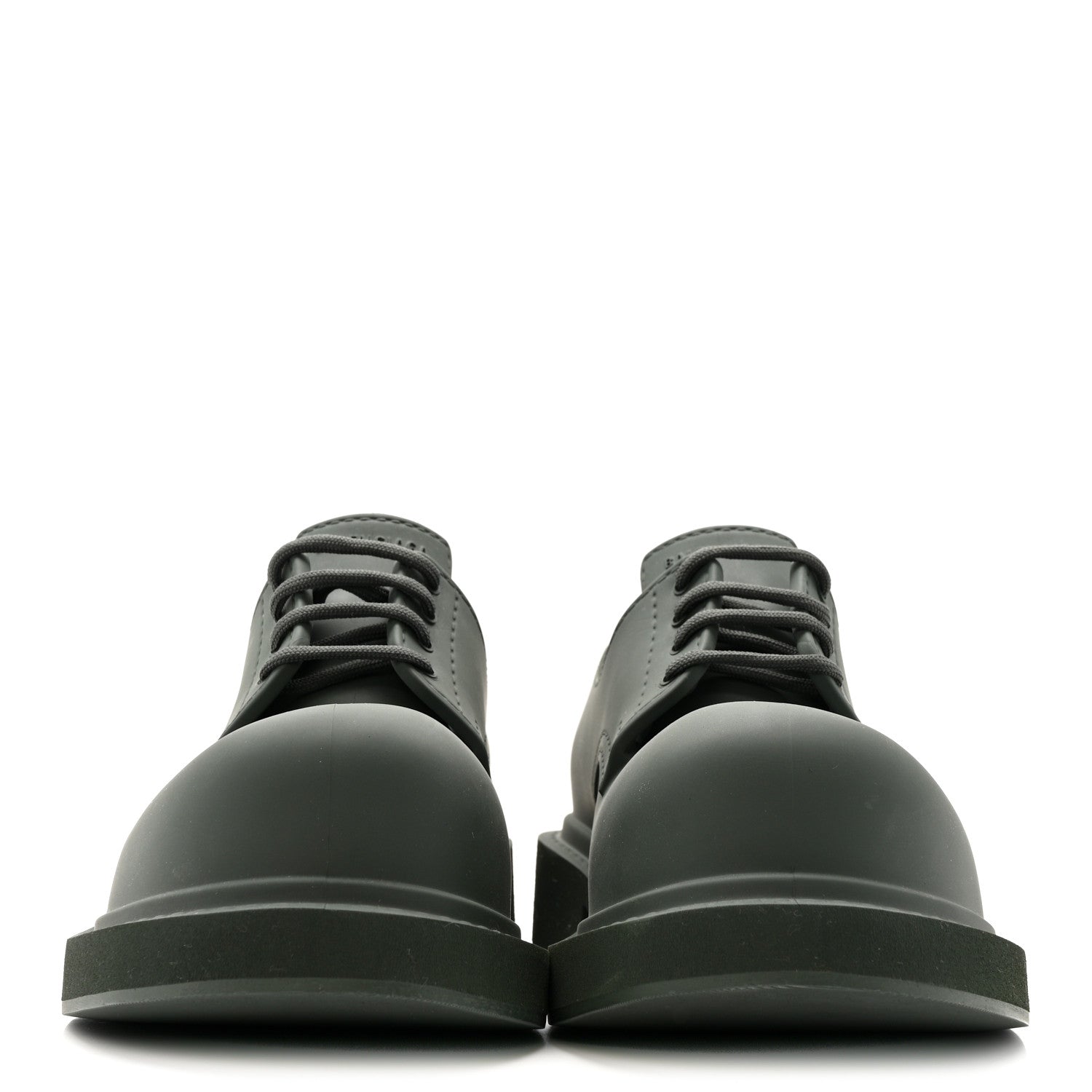 Balenciaga EVA Rubber Steroid Derby 39 Dark Khaki 3 of 14