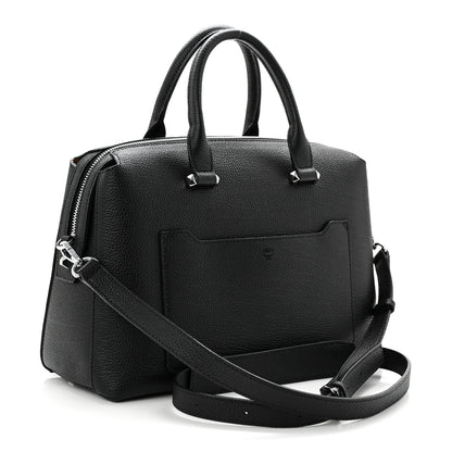 MCM Grained Calfskin Medium Ella Boston Black 3 of 9