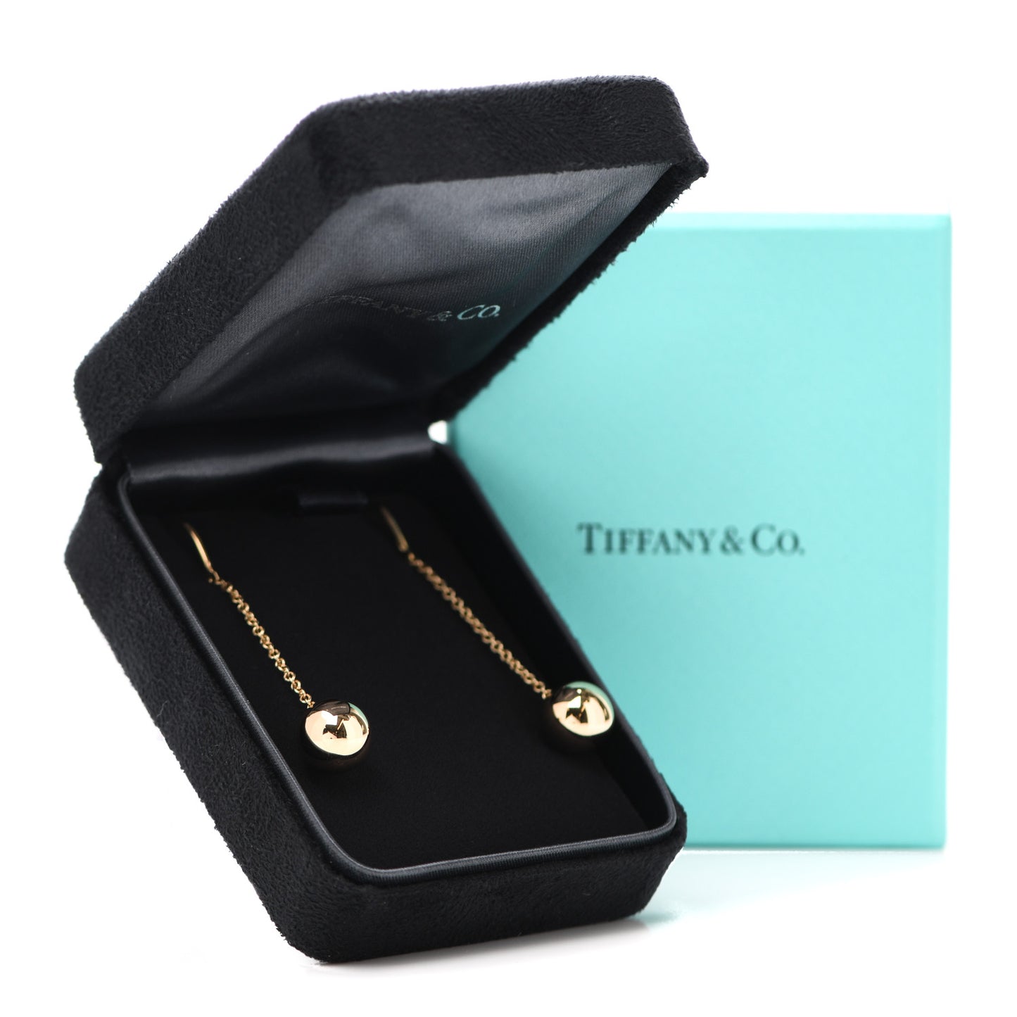 18K Rose Gold 10mm HardWear Ball Hook Drop Earrings