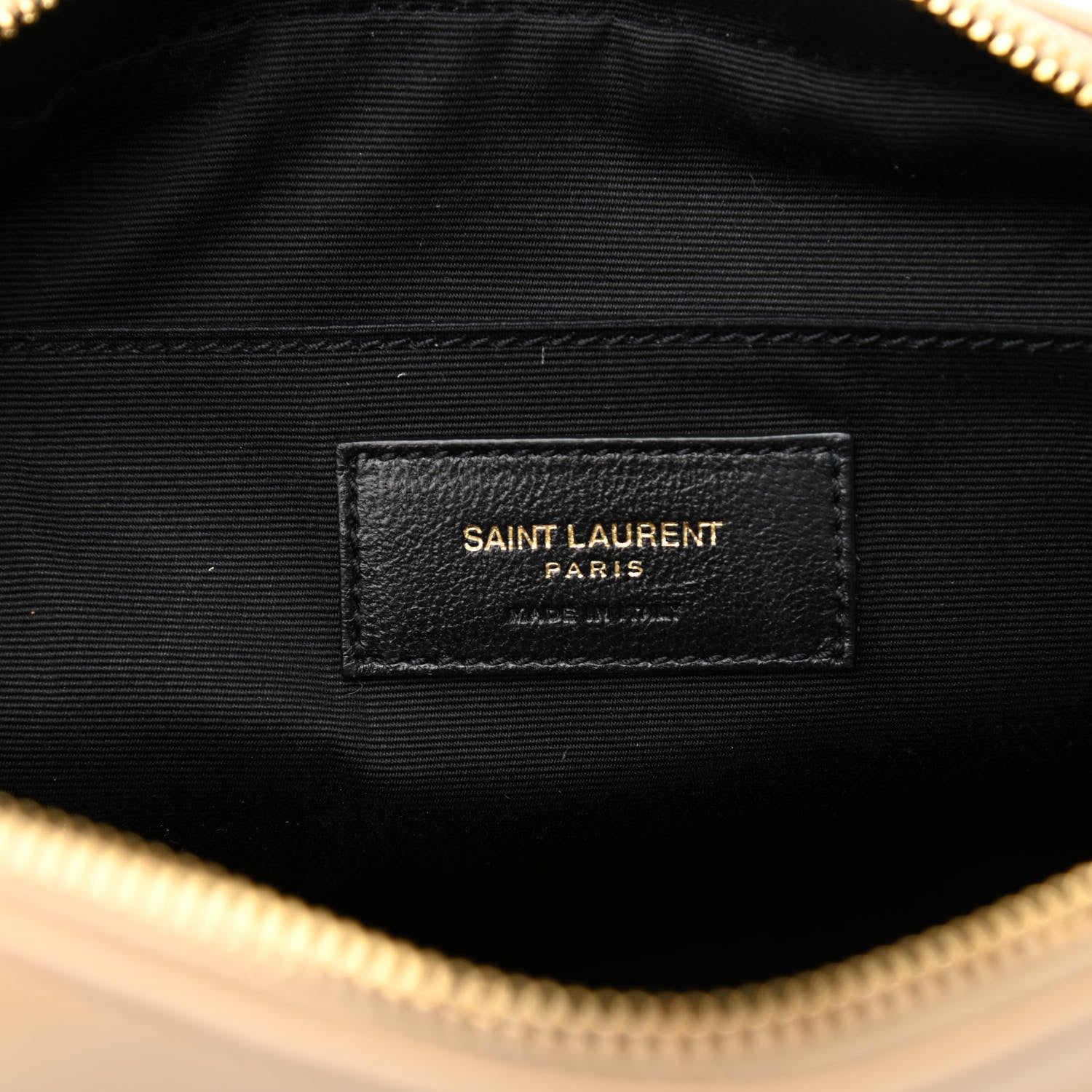 Saint Laurent Calfskin Matelasse Monogram Lou Camera Bag Nude Powder 6 of 8